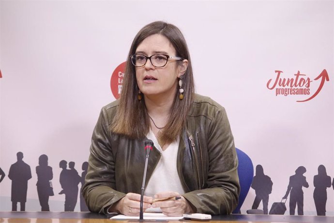La diputada nacional del PSOE, Esther Padilla.