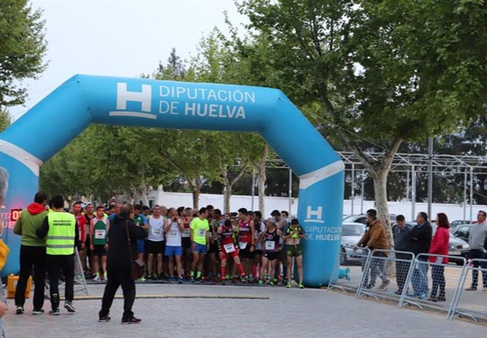 Carreras populares, impulsadas por la Diputación de Huelva. 