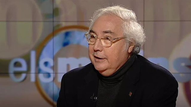 El sociólogo Manuel Castells, entrevistado en el programa 'Els matins' de TV3 en 2012.