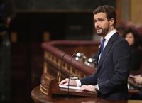 Casado dice que el Supremo da "la razón" al PP en su decisión sobre Junqueras y estará vigilante para frenar "cesiones"