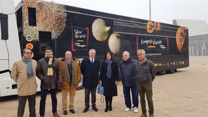El expotráiler de Aragón Alimentos 'Comparte el Secreto' parte rumbo al evento M