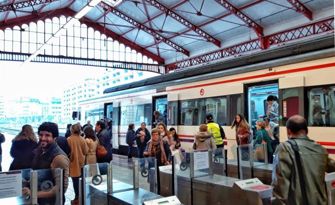 Estación de Renfe en San Sebastián