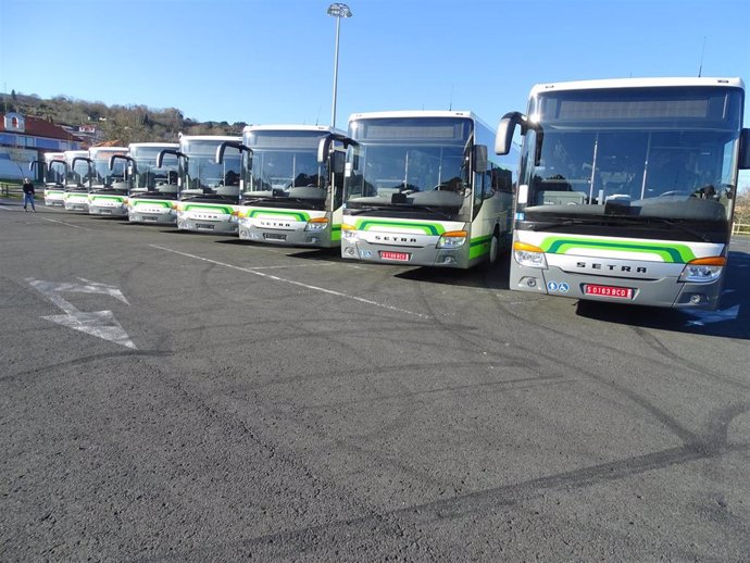 Nuevos autobuses de Bizkaibus
