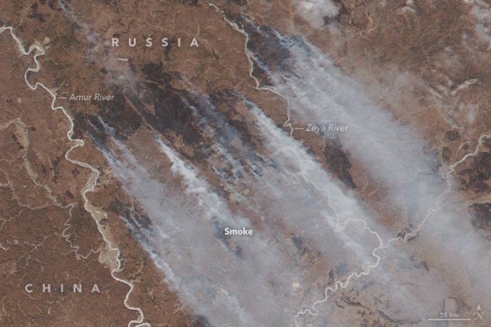 La Oscilación Ártica, vinculada con más incendios forestales en Siberia