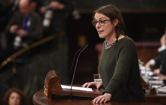 La diputada de la CUP, Mireia Vehí, en una imagen de archivo. 