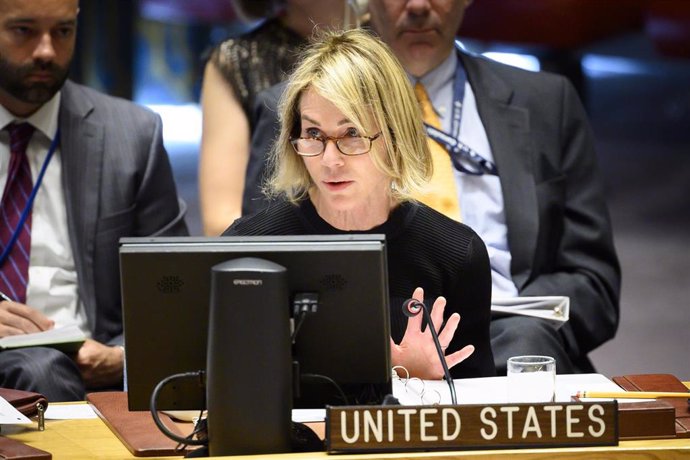 La representante de Estados Unidos ante Naciones Unidas, Kelly Craft