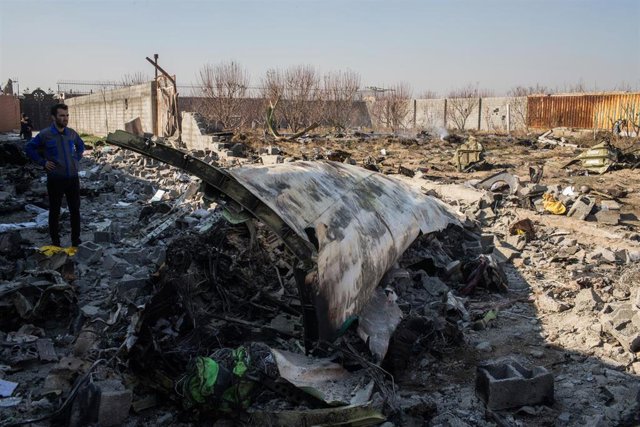 The US believes that Iran shot down the damaged Ukrainian plane in Tehran, according to CBS Avión ucraniano estrellado en Teherán