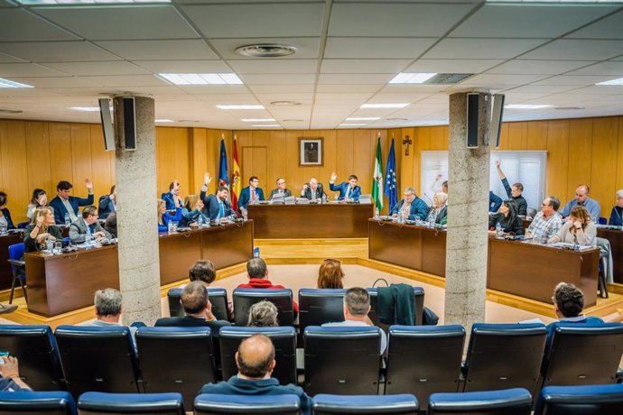 Pleno del Ayuntamiento de Roquetas de Mar 