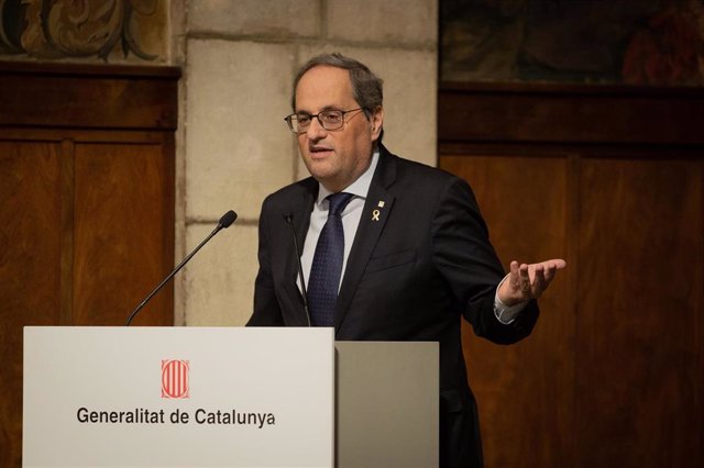 Intervención del presidente Quim Torra Durante la entrega de los Premios de Turismo de Catalunya