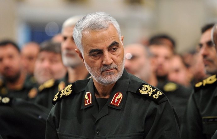 El general Qasem Soleimani, jefe de la Fuerza Quds de la Guardia Revolucionaria de Irán