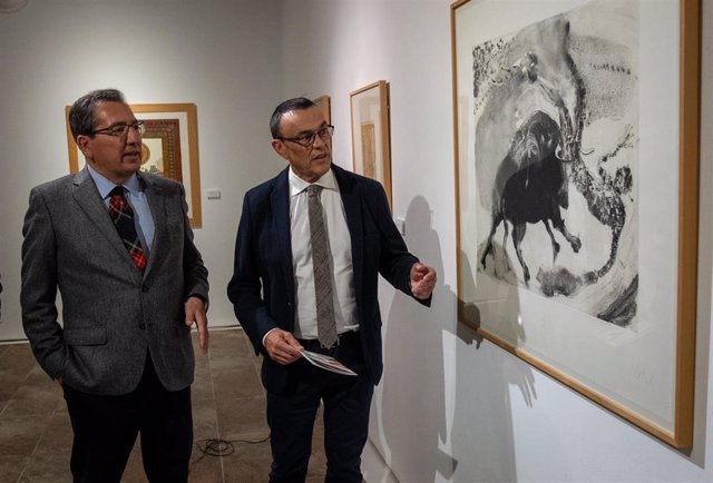 La exposición 'Obra gráfica en la Colección Fundación Cajasol' llega a la Sala de la Provincia de la Diputación.