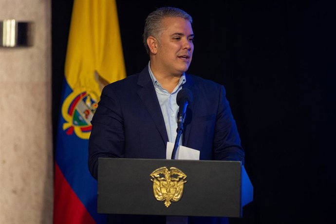 El presidente de Colombia, Iván Duque.