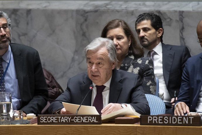 El secretario general de Naciones Unidas, António Guterres. 