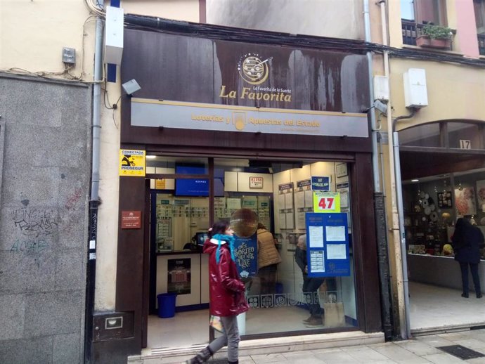 Administración de Loterías en Oviedo.