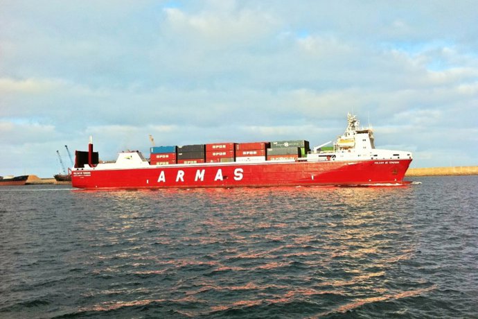 Buque Volcán de Teneguía