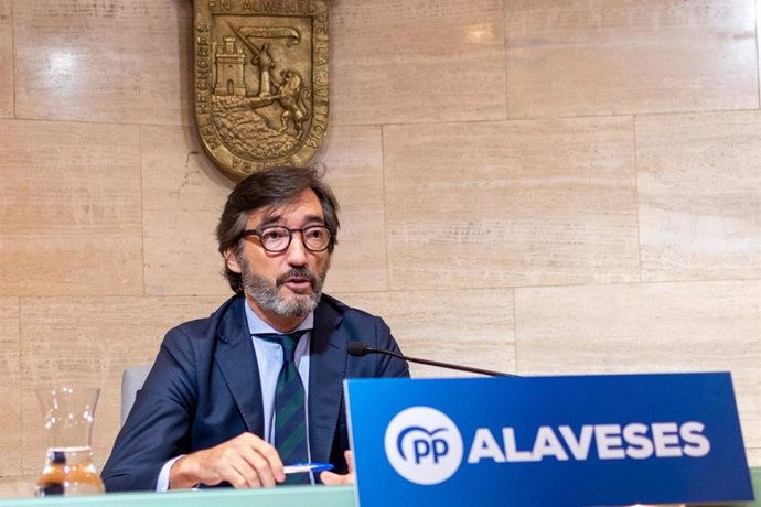 Iñaki Oyarzabal, presidente del PP de Álava