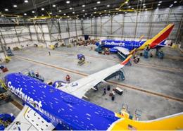 Southwest Airlines inaugura su mayor hangar de mantenimiento en Houston