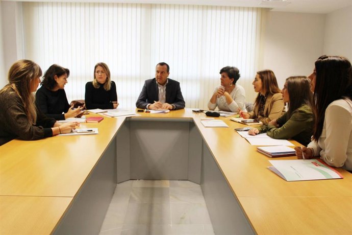 Reunión sobre igualdad de los socialistas malagueños.
