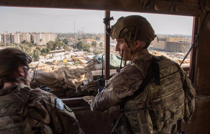Soldats nord-americans a l'Iraq