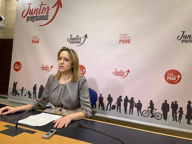 La portavoz del PSOE de Castilla-La Mancha y eurodiputada, Cristina Maestre.