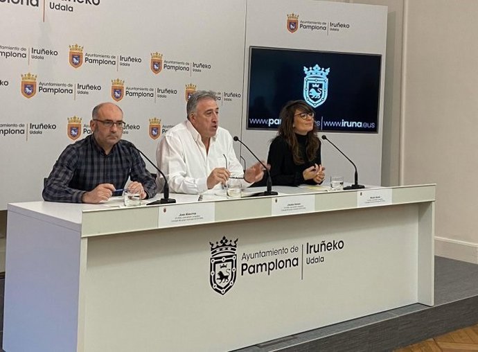 Joxe Abaurrea, Joseba Asiron y Maider Beloki, de EH Bildu