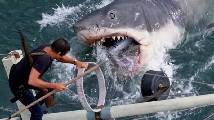 Imagen de Tiburon de Steven Spielberg