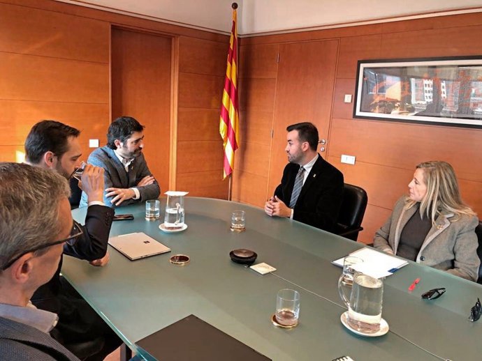 Soler (ACM) se reúne con Puigneró para abordar el acceso a las TIC en los municipios