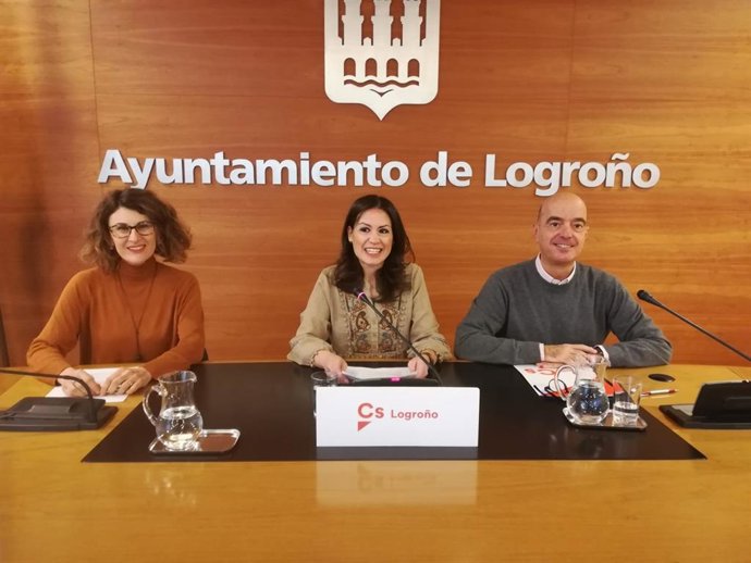 Los concejales de Ciudadanos en Logroño han hecho balance de los primeros seis meses de Gobierno municipal en la ciudad.