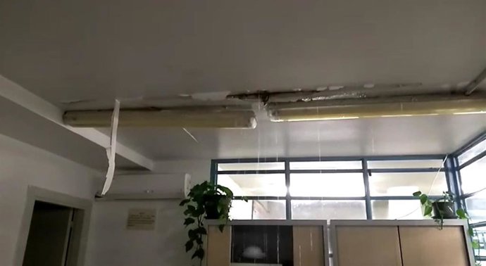 Goteras en la cárcel de Briants 2 advertidas por UGT Presons.