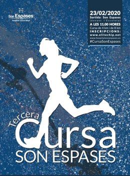 Cartel de la carrera de Son Espases