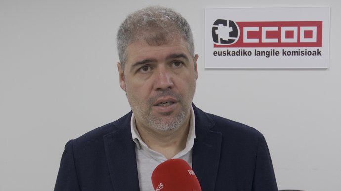 El secretario general de CCOO, Unai Sordo.