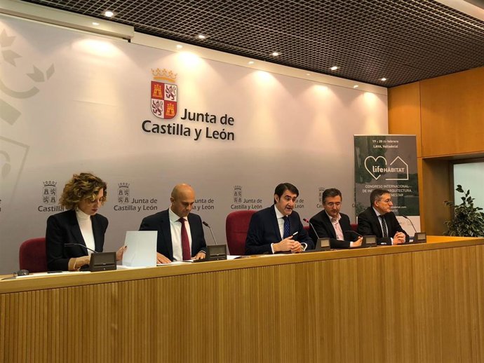 Presentación del Congreso Internacional Life Hábitat, que se desarrollará en febrero en Valladolid.