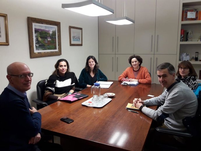 Imagen de la reunión.