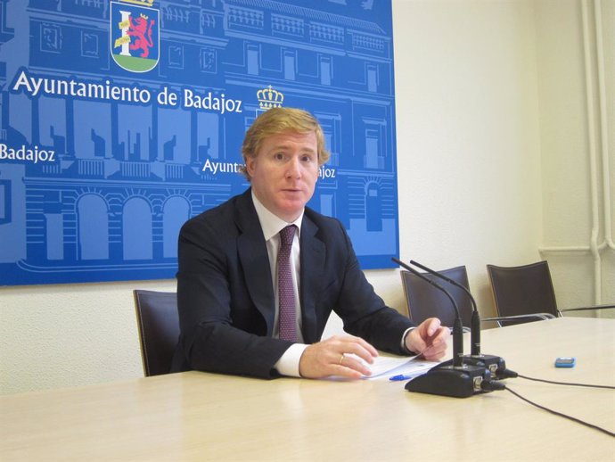 El portavoz del equipo de gobierno en el Ayuntamiento de Badajoz, Ignacio Gragera