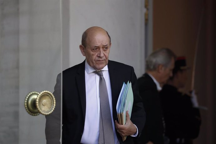 El ministro de Exteriores de Francia, Jean-Yves Le Drian