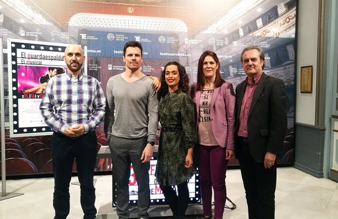 Presentación del musical 'El Guardaespaldas' en el Teatro Cervantes