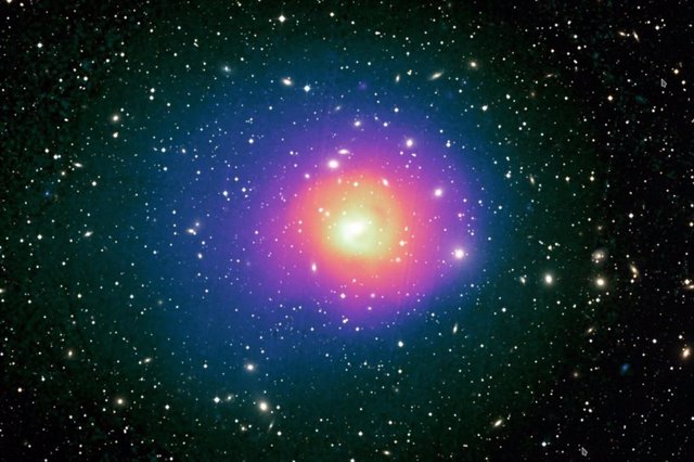 Cúmulo de galaxias Perseo en rayos X