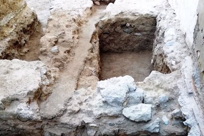 Descubrimiento de un osario en el Anfiteatro Romano de Cartagena