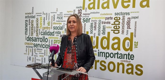 La secretaria de Igualdad de la Ejecutiva Regional del PSOE de Castilla-La Mancha, Montserrat Muro.