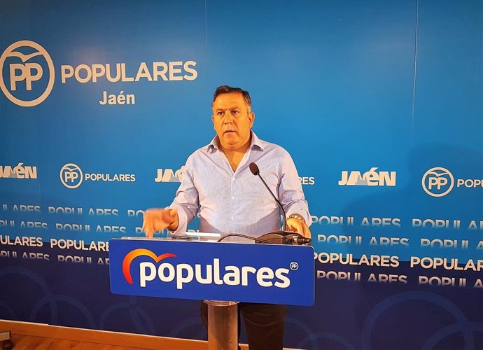 El secretario general del PP de Jaén, Francisco Palacios, en una imagen de archivo