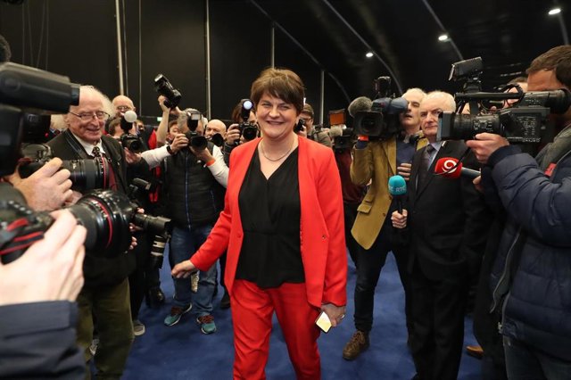 Arlene Foster, ministra principal de Irlanda del Norte