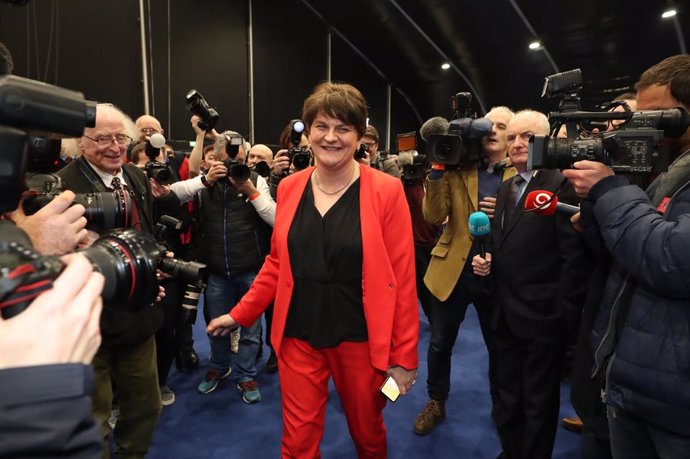 Úlster.-Arlene Foster, nueva ministra principal de Irlanda del Norte tras el his