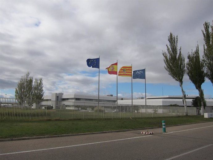Planta de Groupe PSA en Figueruelas (Zaragoza).
