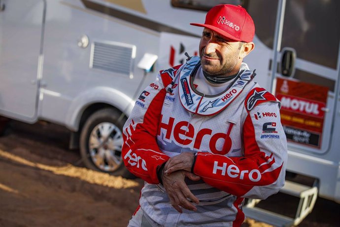 Paulo Gonalves, durant el Ralli Dakar 2020.