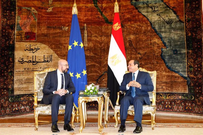 Libia.- Michel y Al Sisi defienden la iniciativa de paz de Berlín como la única 