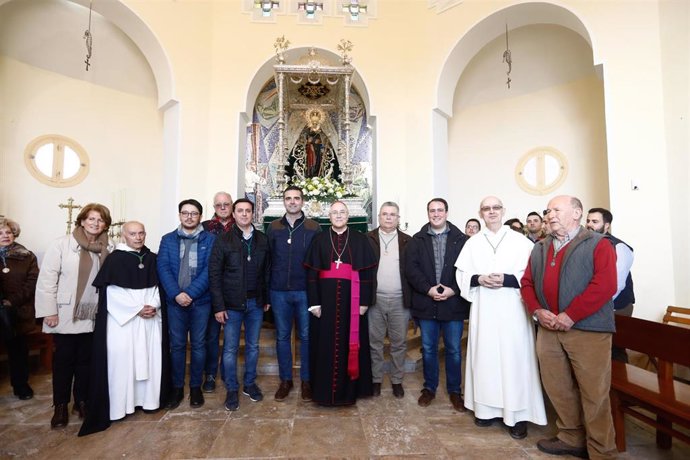 Alcalde de Almería y presidente de Diptuación en la Romería a la Virgen del Mar