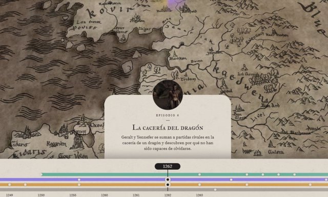 Mapa interactivo de The Witcher