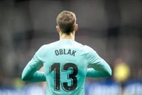 Oblak: "No tuvimos suerte suficiente para ganar"