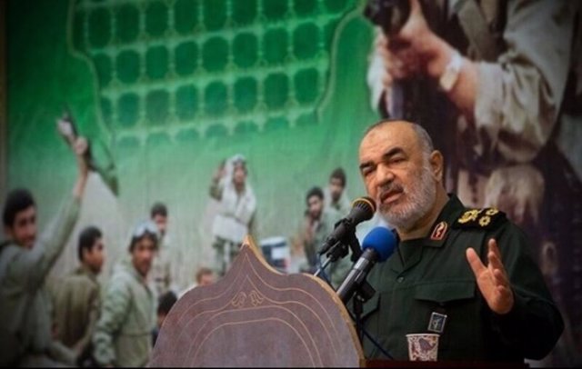 El comandante de la Guardia Revolucionaria iraní, Hosein Salami