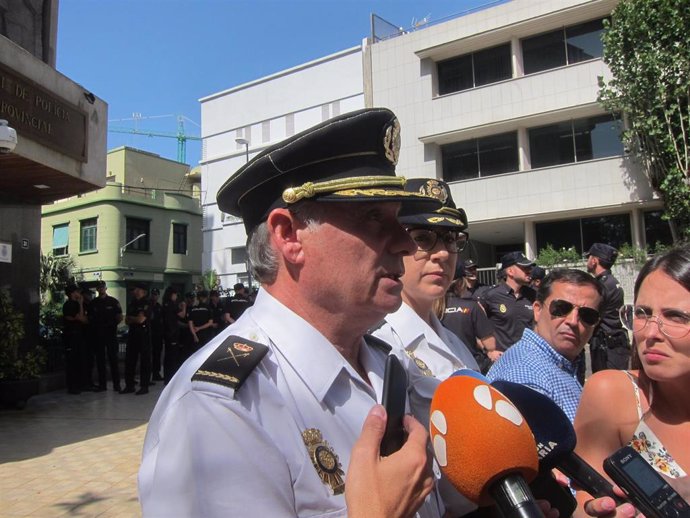 Jefe Superior de la Policía Nacional en Canarias, José María Moreno                            